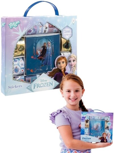 Disney Frozen Klistremerkeboks Over 500 Klistremerker Og Aktivitetsbok