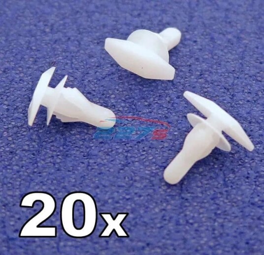 20x Rubber Door Seal Clips / Weatherstrip Trim Clips- Suitable for some Hyundai