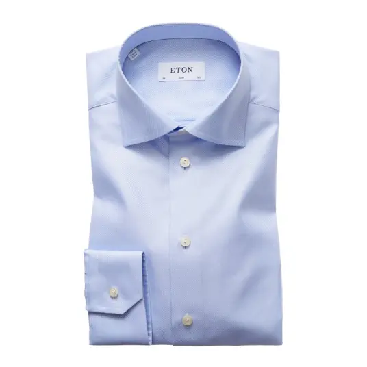 Eton Herre Skjorter Blå 2XL,