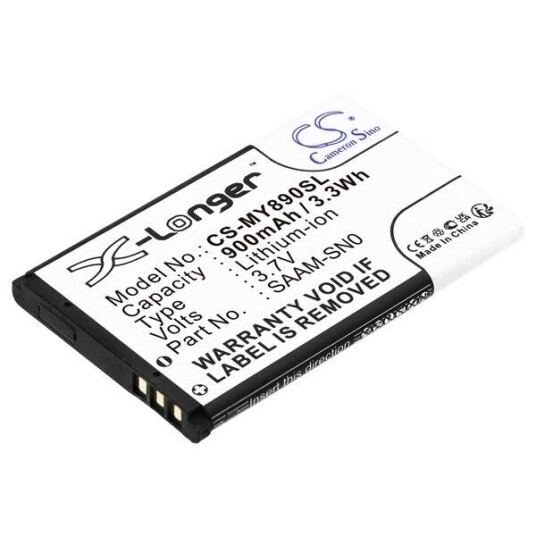 Sagem OT890 batteri (900 mAh 3.7 V) Sagem OT890 batteri (900 mAh 3.7 V)