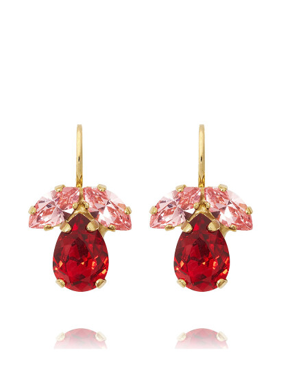 Caroline Svedbom Petite Timo Gold Red ONE SIZE