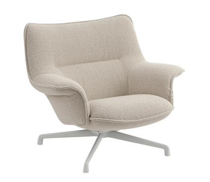 Muuto Muuto Doze Lenestol Lav Rygg Hjerte 7/ Grå Muuto Muuto Doze Lenestol Lav Rygg Hjerte 7/ Grå