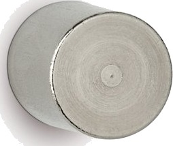 Maul 6185396 Rund Neodym Sølv Gloss 2 Cm 25 Mm