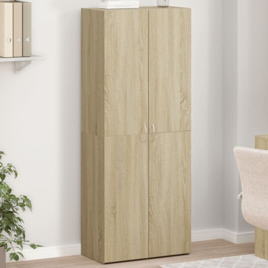  Arkivskap sonoma eik 60x32x153 cm konstruert tre