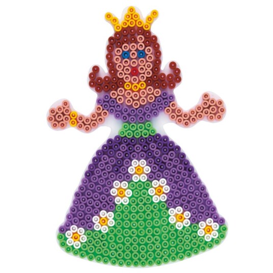Hama Ironing Beads Pegboard-Princess