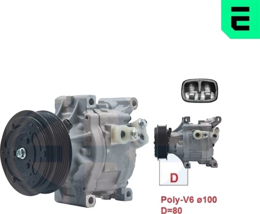 AC kompressor ERA 670016