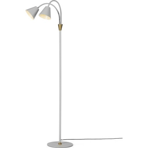Hygge Gulvlampe 2xGU10 H135cm, grå Hygge Gulvlampe 2xGU10 H135cm, grå