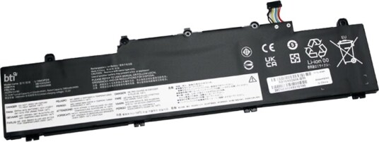 Bti Batteri Til Bærbar Pc Tilsvarer: Lenovo 5B10x02606 Litiumion 3-Cellers 4050 Mah 45 Wh 5B10X02606-BTI