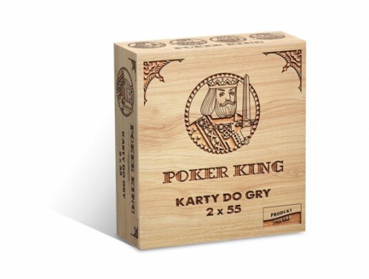 Poker King 2X55 Playing Cards Cartamundi Poker King 2X55 Playing Cards Cartamundi
