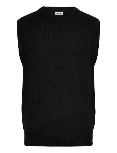 Solid Sdrick Vest - Black - L