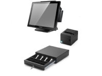 Capture POS In a Box 38,1 cm (15) 1024 x 768 piksler LCD 300 cd/m² Projisert kapasitiv berøring Intel® Celeron®