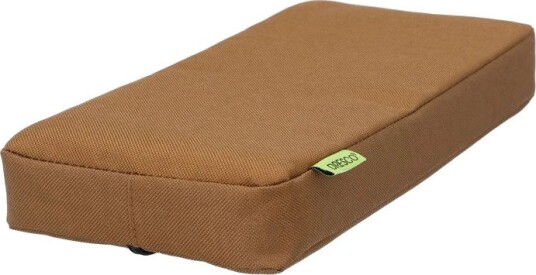 Sykkeldel Dresco Bagasjebrettpute 32 x 15 x 5 cm polyester med strips brun