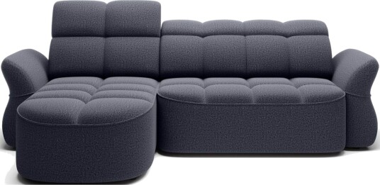 Seksjon Eltap Beneth 301x115x185 cm Space 40 blå Venstre