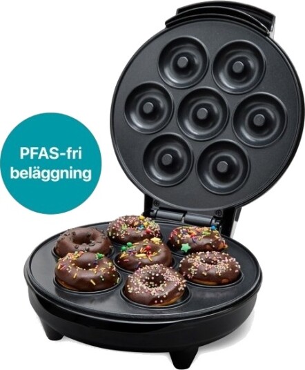 Champion Donut Maker Ceramic 7 Munkar 700W Dm400 Svart