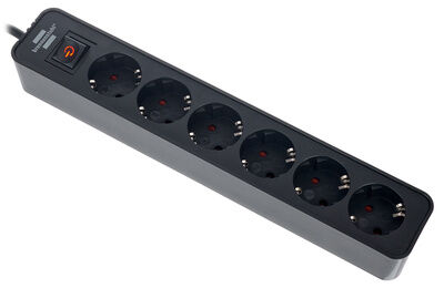 Brennenstuhl Ecolor Power Strip 6 Way BK Brennenstuhl Ecolor Power Strip 6 Way BK