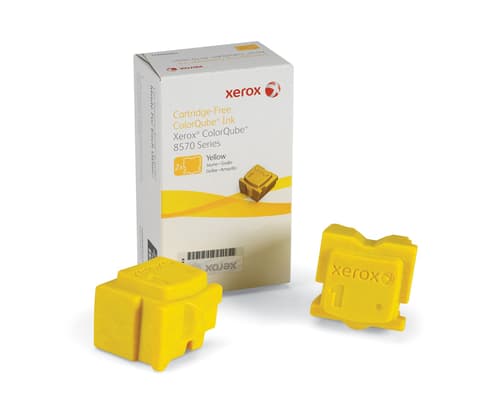 Xerox Blekk Solid 2x Gul 2,2k - Cq 8570