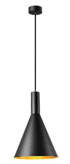 SLV Phelia 280 Pendellampe E27 Sort/Gull - 90652