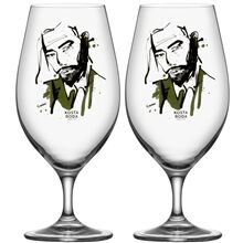 Kosta Boda ?lglass All About You 2-pack 40 cl Want him