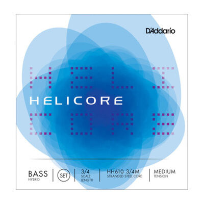Daddario Helicore HH610 M 3/4 Kontrabasssaiten Daddario Helicore HH610 M 3/4 Kontrabasssaiten
