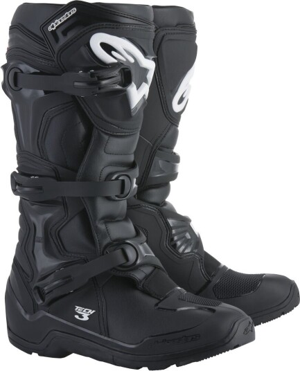 Alpinestars Tech 3 Enduro Motorsykkel Støvler Svart Alpinestars Tech 3 Enduro Motorsykkel Støvler Svart