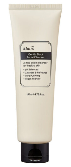 Klairs Gentle Black Facial Cleanser 140 ml Klairs Gentle Black Facial Cleanser 140 ml
