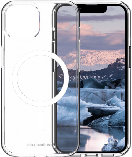 Dbramante1928 Iceland Pro MagSafe Mobildeksel i Resirkulert Plast for iPhone 14 - Klar