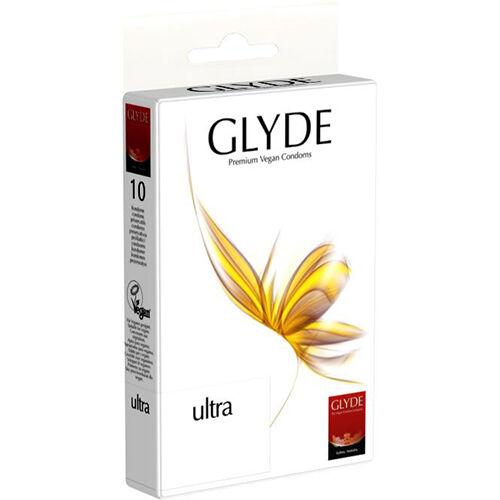 Glyde Vegan Kondomer Naturgummi Ultra 1 Pakke