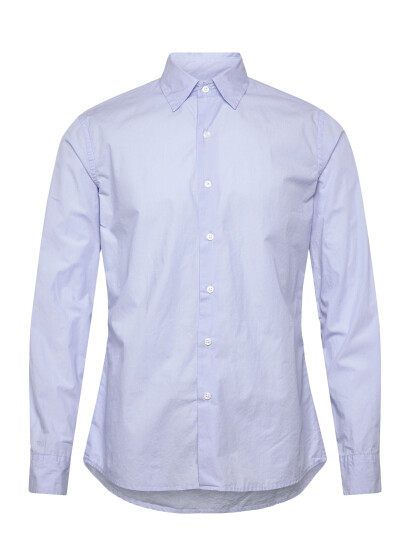 Filippa K Slim Washed Cotton Shirt Blue 56