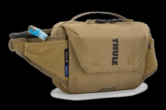 Thule Rail hoftesekk med drikkesystem 4 L falmet kaki