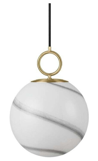 Halo Design Stockholm Pendel Ø25 Marble Grey