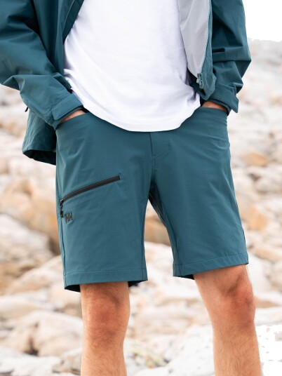 Helly Hansen Blaze Softshell Shorts Grønn S Helly Hansen Blaze Softshell Shorts Grønn S