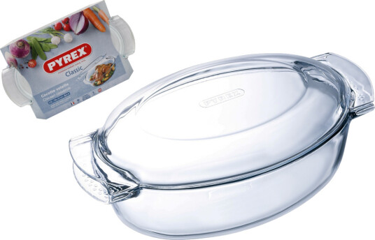 PYREX ILDFAST FORM OVAL 5,8 L M/LOKK