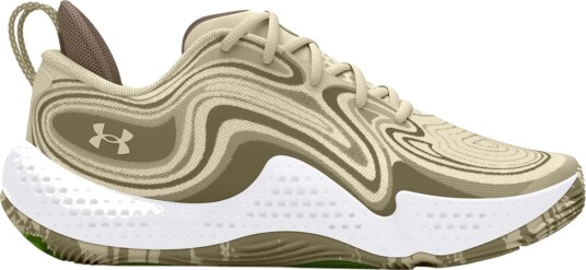 Under Armour Spawn 6 Camo Basketballsko Herre Grønn 45