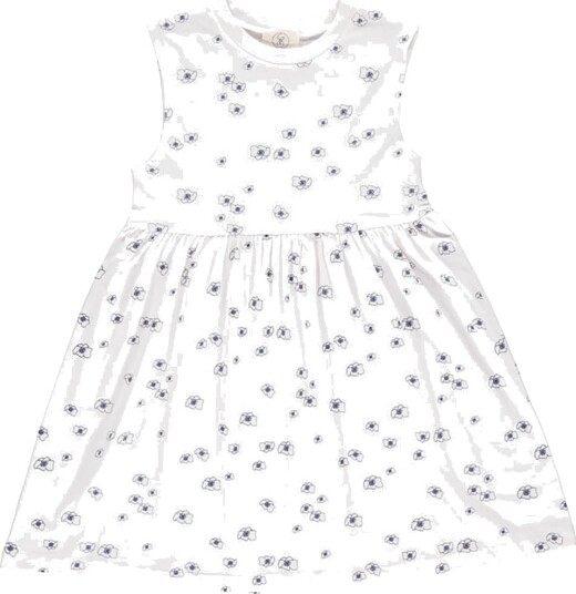 Gro Kjole Sia Varm White Gro 3 år 98 Kjole Hvit