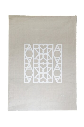Mimou Håndtrykt poster Paris love 50x70 cm Hvit Mimou Håndtrykt poster Paris love 50x70 cm Hvit