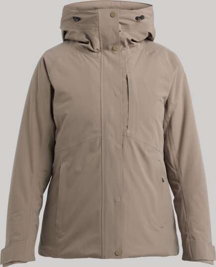 Tenson Women"s Vision Storm Jacket Brown M Tenson Women"s Vision Storm Jacket Brown M