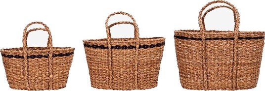 House Doctor Kurver Hdlaine 48 cm 3 p Beige