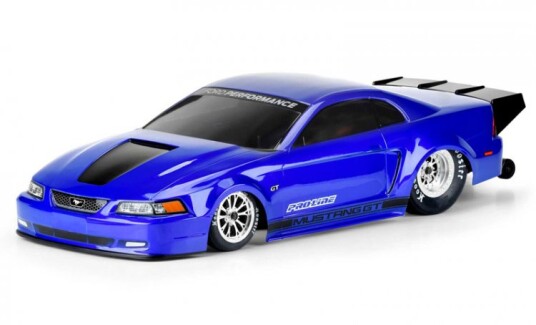 Proline 3579-00 Body 1999 Ford Mustang Clear Drag Slash