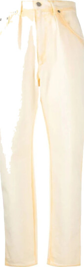 Alberta Ferretti Dame Jeans Gul S,