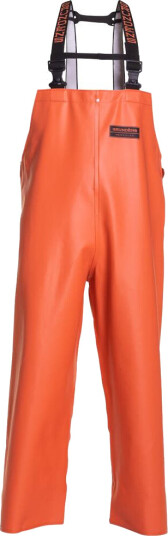 Grundéns 10096 Herkules 16 Bib Selebukse orange, vanntett, holdbar XXL, Klær