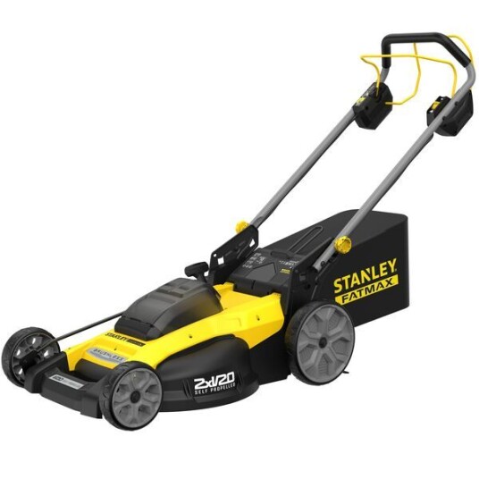 Stanley Gressklipper fatmax 18v sfmcmws251b m/batteri: nei kuttbredde: 510mm oppsamlingsvolum: 40l
