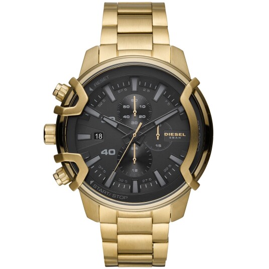 Diesel Griffed DZ4522 - Herre - 48 mm - Analog - Kvarts urverk - Mineralglas Diesel Griffed DZ4522 - Herre - 48 mm - Analog - Kvarts urverk - Mineralglas