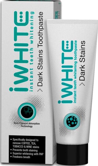 Tannbleking Tannkrem iWhite Dark Stains 75 ml