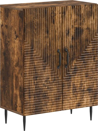 vidaXL Baderom Oppbevaringsskap HAARLEM Røkt Eik 59,5 x 31 x 80 cm