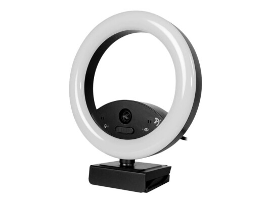 Arozzi Occhio Rl   Nettkamera   Farge   2 Mp   1920 X 1080   1080P   Lyd   Usb 2.0   Mjpeg H.264 H.265 Yuv