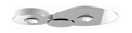 Lodes Bugia Double 3000K Taklampe Krom Lodes Bugia Double 3000K Taklampe Krom