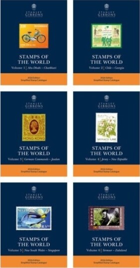 2026 Stamps of the World Catalogue Set of 6 Volumes