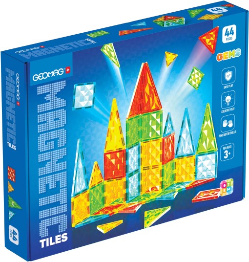 Geomag Gems Byggesett 44 Deler Geomag Gems Byggesett 44 Deler