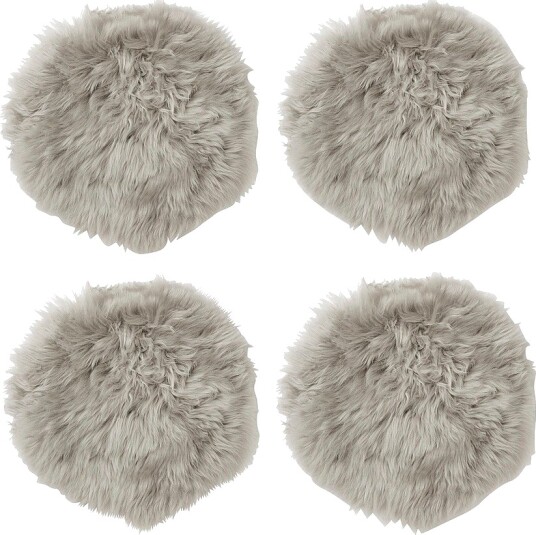 Skinnwille Sittepute Gently 4 pakning Beige