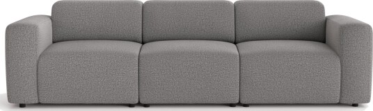 Torvasen 3 seters sofa i stoff Grå